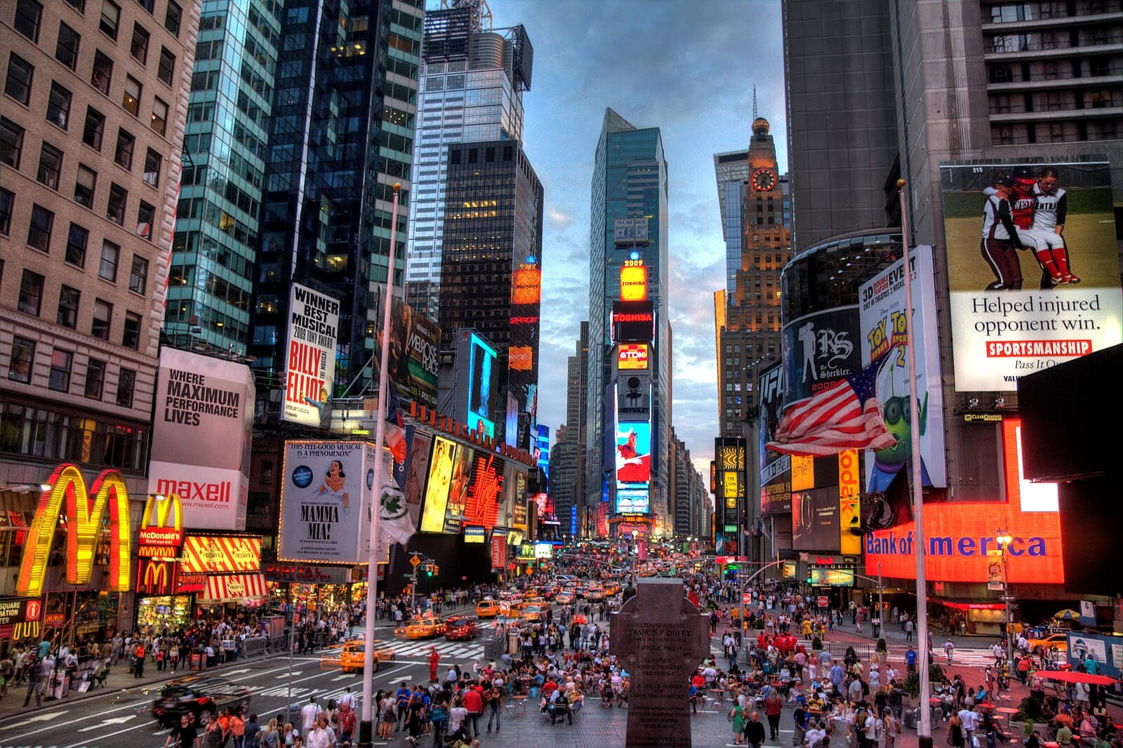 Times Square Digital Board